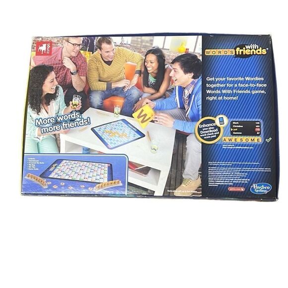 Hasbro Zynga Words With Friends Classic Ultimate Play Pack Board Game New - Picture 7 of 7